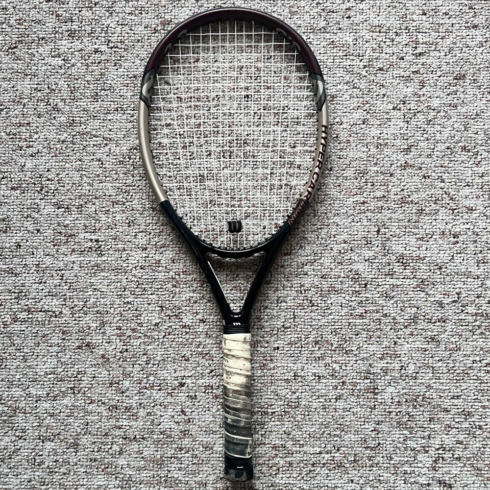 Wilson Hyper Carbon 3.3 Tennis Racquet Oversize 115 4 1/2 Grip Hammer Series